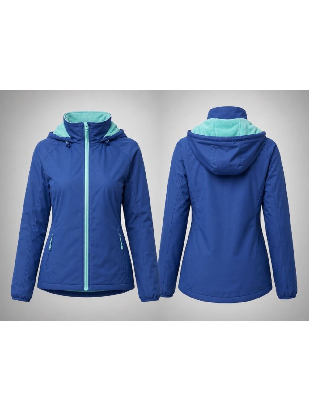 Womens Jacket DULUTH TRADING COMPANY FROSTMITE Parka Hoodie Water Repellent Flex